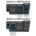 Westinghouse WGen5300DFc – 5300 Watt Electric Start Dual-Fuel Portables Generators w/ Wireless Remote Start, RV Outlet & CO Sensor (49-State) - Image 6