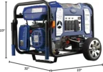 Ford 11,050 Watt Dual Fuel Portables Generators FG11050PBE - Image 5