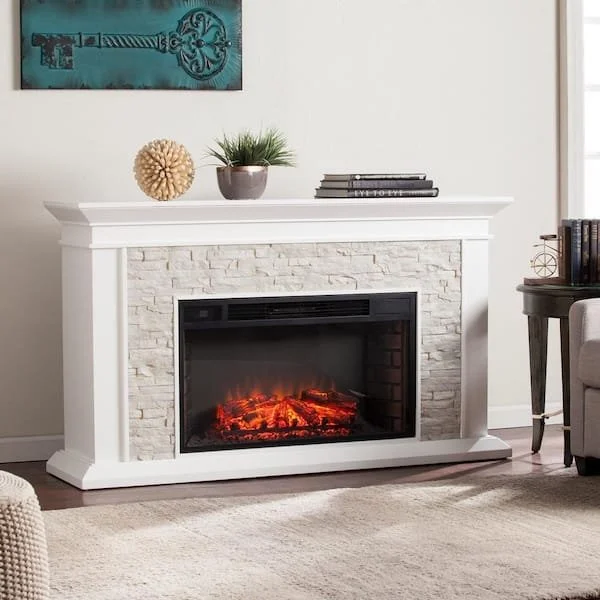 Ithaca 60.25 in. Electrics Fireplaces - Image 1
