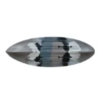 Brooklyn Kayaks UH-FK184-GRY 9 ft. 2 in. Sit on Top Single Fishing Kayak Seat And Paddle – Grey Camo - Image 3