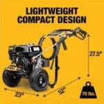 DEWALT 4400 PSI 4.0 GPM Gas Pressure Washer with AAA Triplex Pumps - Image 3
