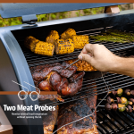 Pit Boss Pellet Smoker, Savannah 1500 Square Inch Wood Fired Pellet Grill, Onyx Series - Image 5