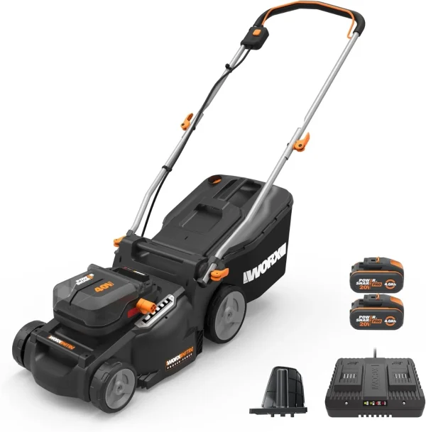 WORX Nitro 40V 16″ Cordless Lawn Mowers w/Brushless Motor 2.0 & Intellicut. - Image 6