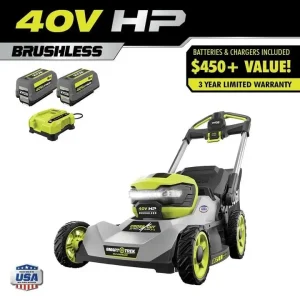 40V HP Brushless 21″ Self-Propelled Multi-Blade Mower Kits. - Image 5
