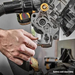 DeWalt DWS780 12 in Double Bevel Sliding Compound Miter Saw - Image 3