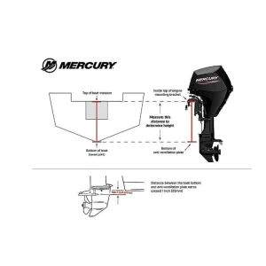Mercury 4HP Tiller FourStroke Outboard Motor - Image 3