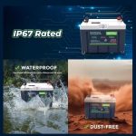 12V 120AH Group 27 LiFePO4 Battery Cranking & Deep Cycle Lithium Battery (Dual Purpose) - Image 6