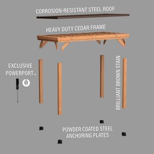 Backyard Discovery 12×9.5 Arcadia Gazebo - Image 10
