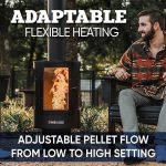Even Embers Pellet-Fueled Patio Heater, 100 sq. ft., 70,000 BTU - Image 5