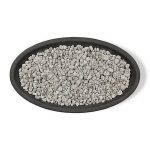 Real Flame 48.25 in. x 28.25 in. Riverside Oval Propane Gas Fire Bowl, Shale