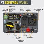 New!Champion Power Equipment 5500Watt Wireless Remote Start RV Ready Portable Inverter Generator with Quiet Technology & CO Shield - Image 3