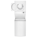 Whirlpool WET4024HW 24 inch White Electric Washer/Dryer Stacked Laundry Center - Image 2