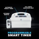 Dolphin Premier Robotic Pool Cleaner (2024 Model) with Multimedia, Oversized Leaf Bag, Standard & Ultrafine Filters, Weekly Timer, Waterline Cleaning & More — for In-ground Swimming Pools up to 50ft - Image 6