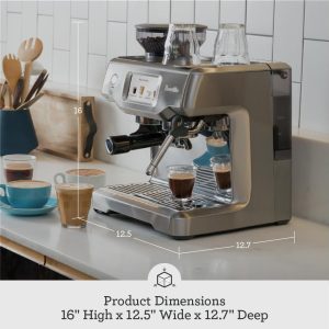 Breville Barista Touch Espresso Machine BES880BSS, Brushed Stainless Steel - Image 3