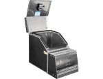 Buyers Products 28-in x 24-in x 19-in Smooth Aluminum Step Box Truck Tool Box 1705285 - Image 3