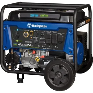Westinghouse WGen7500DF Dual Fuel Portable Generators. - Image 3