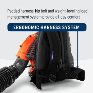 Husqvarna 350BT Gas Backpack Leaf Blower 50.2cc, 692 CFM, 180 MPH - Image 6