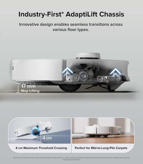 Roborock Qrevo Edge S5A Robot Vacuum & Mop, 18,500Pa, Zero-Tangle - Image 21