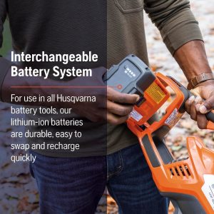 Husqvarna Leaf Blaster 350iB Cordless Leaf Blower 200 MPH, 40V Battery Included - Image 6