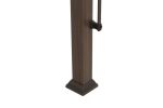 Pergola, Outdoor Steel Arched Pergola with Adjustable Canopy - Image 5