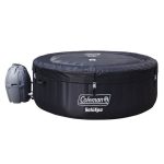 Coleman Saluspa 4 Person Inflatable Hot Tub Spa + 12 Filter Cartridge Refills