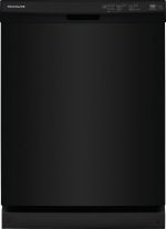 Frigidaire 24″ Built-In Dishwasher, Front Control, Black