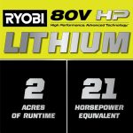 Brushless 80V Hp 46-Inch Cordless Lawn Tractor Battery Powered - Image 2