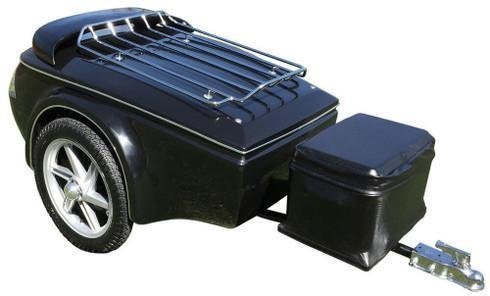2025 Touring Motorcycle Trailer – Low Profile, 3×16 Wheels with Secure Locking Lid - Image 1