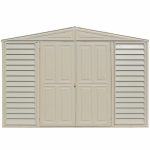 DuraMax 10.5ft x 2.75ft SidePro Vinyl Shed with Foundation Kit - Image 5