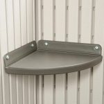 Side 10 ft. W x 8 ft. D Plastic Storage Shed - Image 13