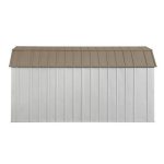 Arrow 10 ft x 14 ft Lexington Galvanized Steel Storage Shed - Image 8