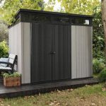 Artisan 9 ft. W x 7.5 ft. D Plastic Storage Shed