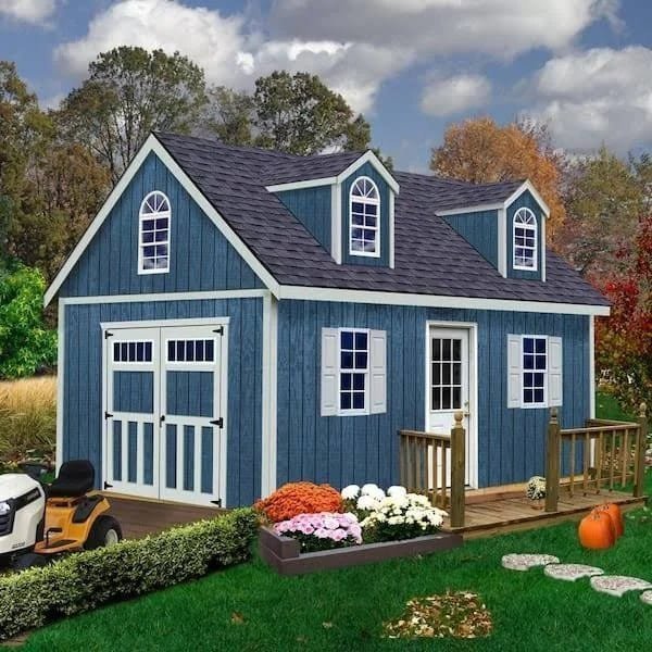 img-852.jpg Best barns Hampton 12×24 Wood Storage Shed Kit Installation Included - Image 1
