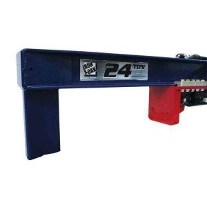 24 Ton Iron & Oak Upside Down Skid Steer Log Splitter Attachment (SMH2419) - Image 9