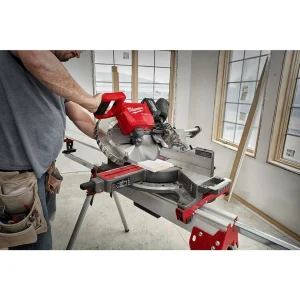 SKIL SPT88-01 12″ Worm Drive Dual Bevel Sliding Miter Saw - Image 3